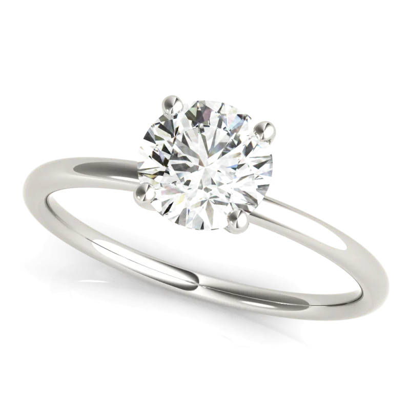 Addison Traditional Solitaire Engagement Ring, Pear