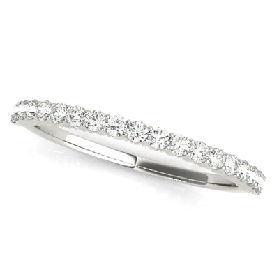 Rory Wedding Band Platinum