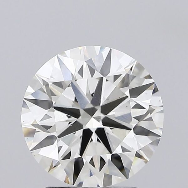 2.41 Carat Round Cut Lab Diamond