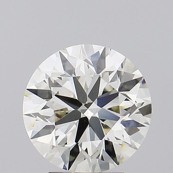 3.02 Carat Round Cut Lab Diamond