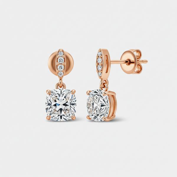 Diamond Drop Earrings