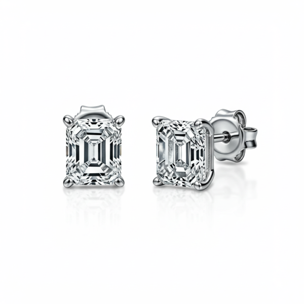 Solitaire Diamond Earrings