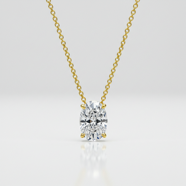 Solitaire Diamond Necklace
