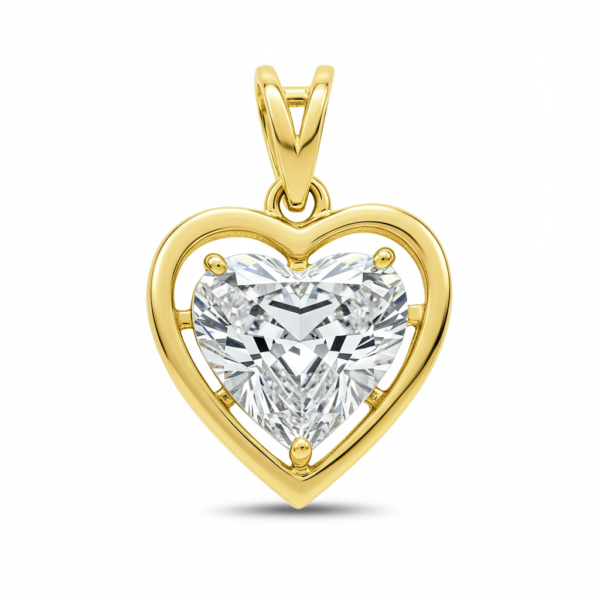 Heart Diamond Pendant