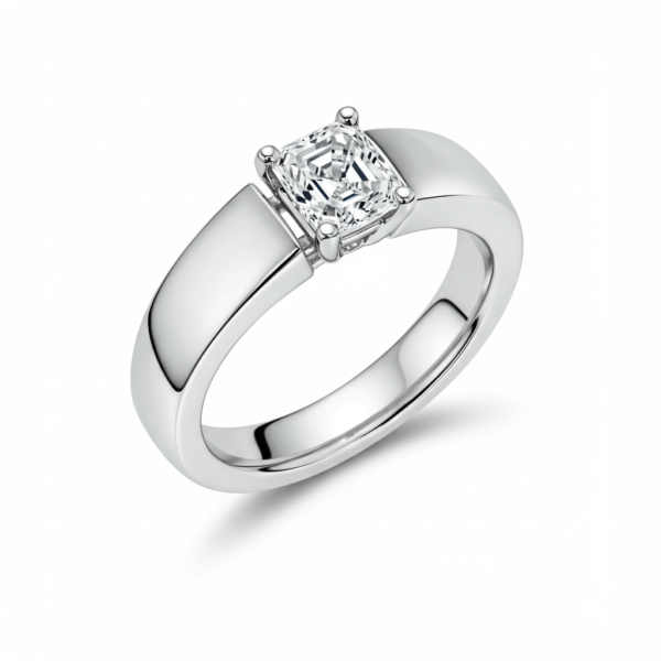 Men’s Wedding Bands - White Gold
