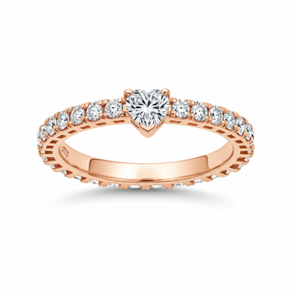 Eternity Rings - Rose Gold