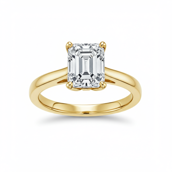 Solitaire Rings - Yellow Gold