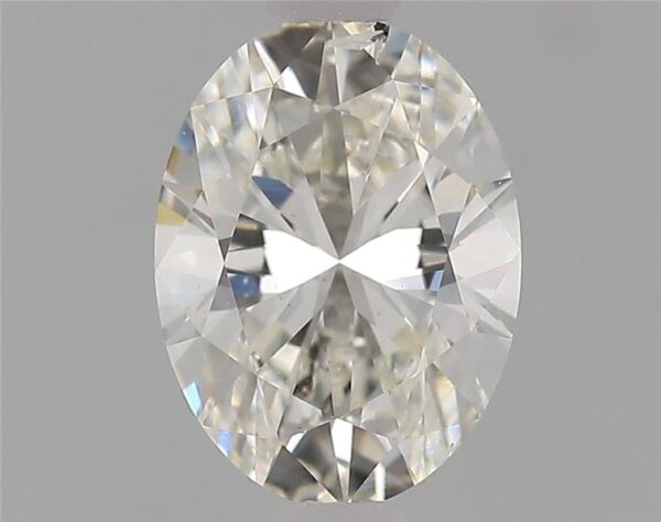 This 0.96 carat Oval lab created diamond is certified by IGI as H color SI1 clarity and Very Good cut. It can be purchased as a loose diamond or set in a ring.