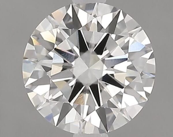 This 1.55 carat Round lab created diamond is certified by IGI as J color VVS1 clarity and Rare Carat Ideal cut. It can be purchased as a loose diamond or set in a ring.