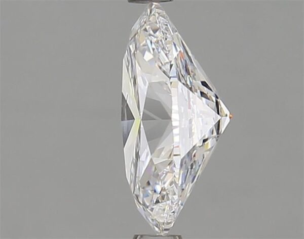 This 1.92 carat Oval lab created diamond is certified by IGI as D color SI1 clarity and Rare Carat Ideal cut. It can be purchased as a loose diamond or set in a ring.