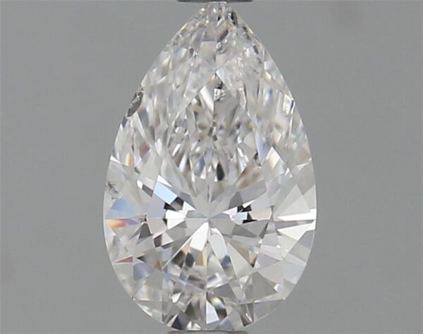 This 0.70 carat Pear lab created diamond is certified by IGI as E color SI1 clarity and Rare Carat Ideal cut. It can be purchased as a loose diamond or set in a ring.