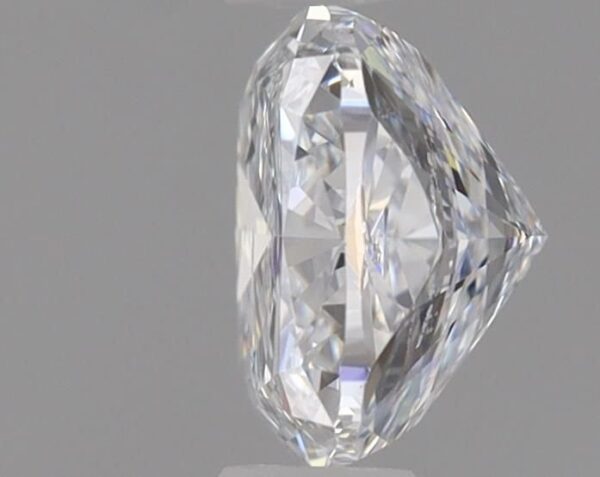 This 1.50 carat Cushion lab created diamond is certified by IGI as D color SI2 clarity and Very Good cut. It can be purchased as a loose diamond or set in a ring.