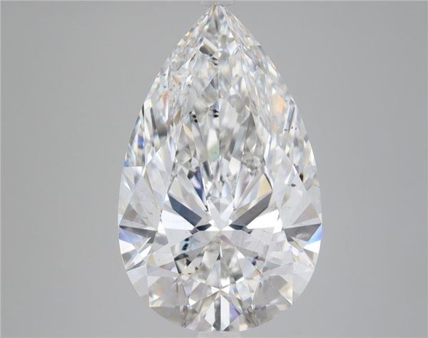 6.42 Carat Pear Cut Lab Diamond