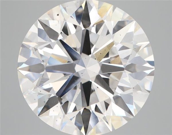 8.14 Carat Round Cut Lab Diamond