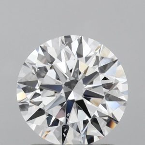 1.30 Carat Round Cut Lab Diamond
