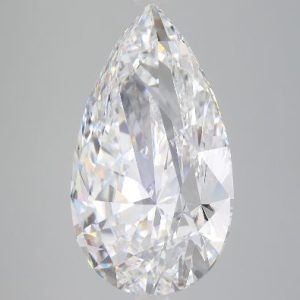 8.82 Carat Pear Cut Lab Diamond