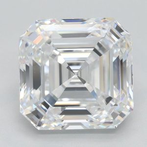 4.62 Carat Asscher Cut Lab Diamond
