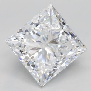4.10 Carat Princess Cut Lab Diamond
