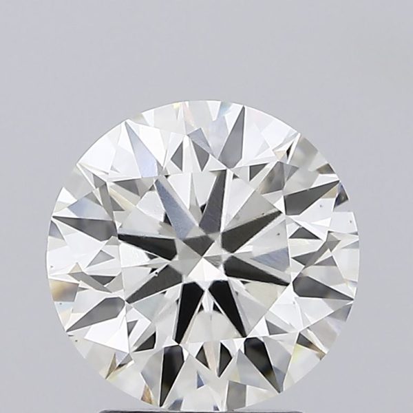2.41 Carat Round Cut Lab Diamond