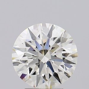 3.12 Carat Round Cut Lab Diamond