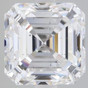 3.35 Carat Asscher Cut Lab Diamond