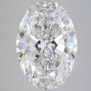 11.02 Carat Oval Cut Lab Diamond