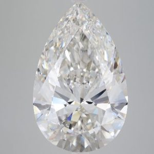 8.53 Carat Pear Cut Lab Diamond