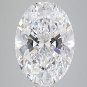 8.66 Carat Oval Cut Lab Diamond