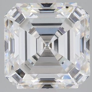 5.53 Carat Asscher Cut Lab Diamond