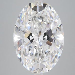 10.77 Carat Oval Cut Lab Diamond
