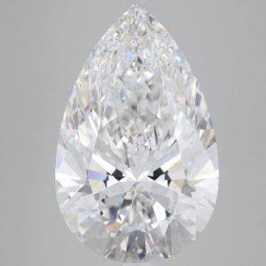 10.85 Carat Pear Cut Lab Diamond