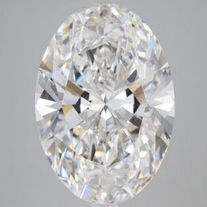 8.83 Carat Oval Cut Lab Diamond