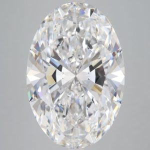 12.12 Carat Oval Cut Lab Diamond