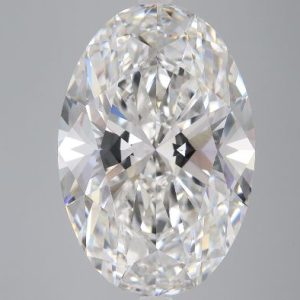12.47 Carat Oval Cut Lab Diamond