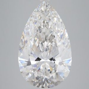 9.03 Carat Pear Cut Lab Diamond