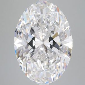 11.45 Carat Oval Cut Lab Diamond