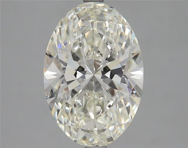 3.75 Carat Oval Cut Lab Diamond