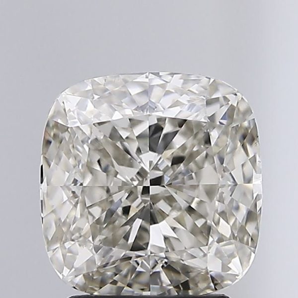 2.70 Carat Cushion Cut Lab Diamond