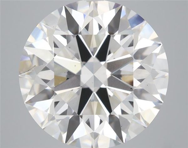 6.61 Carat Round Cut Lab Diamond
