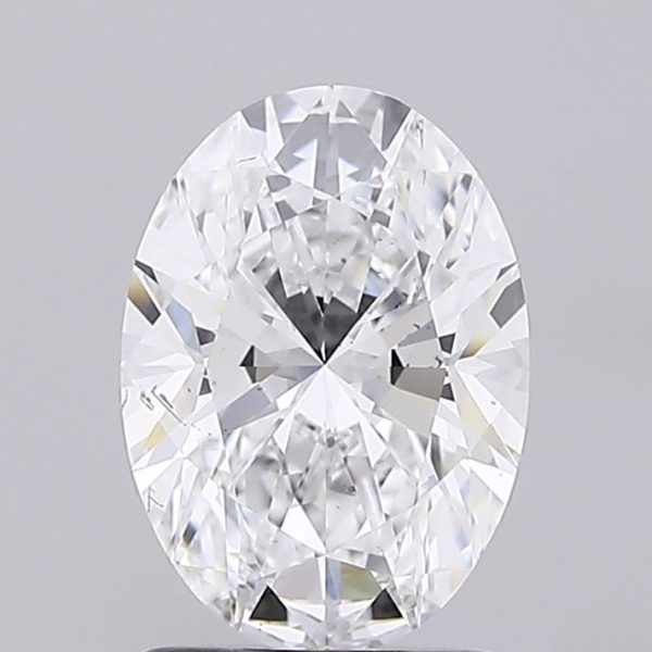 1.50 Carat Oval Cut Lab Diamond