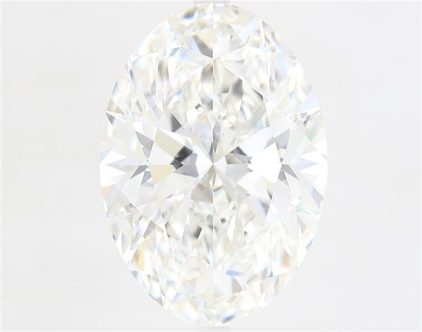 11.11 Carat Oval Cut Lab Diamond