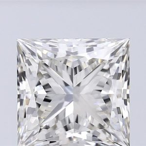 4.17 Carat Princess Cut Lab Diamond