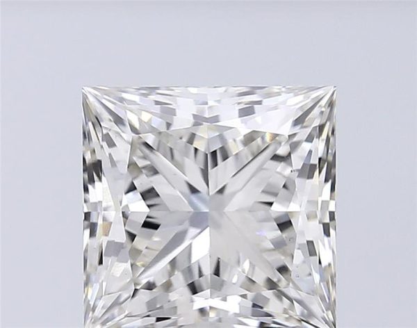 4.17 Carat Princess Cut Lab Diamond