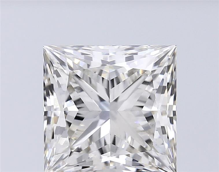 4.17 Carat Princess Cut Lab Diamond