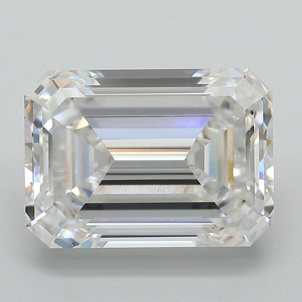 6.36 Carat Emerald Cut Lab Diamond