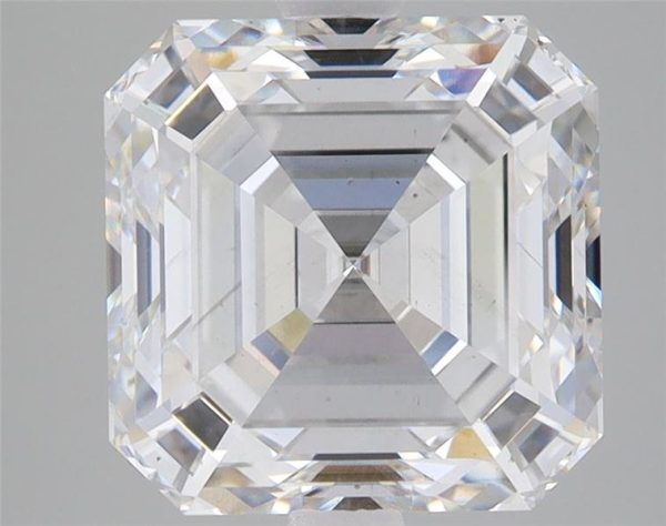 4.94 Carat Asscher Cut Lab Diamond