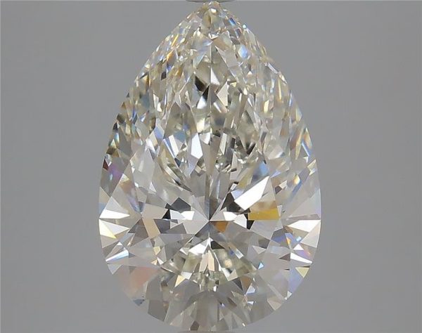 4.10 Carat Pear Cut Lab Diamond