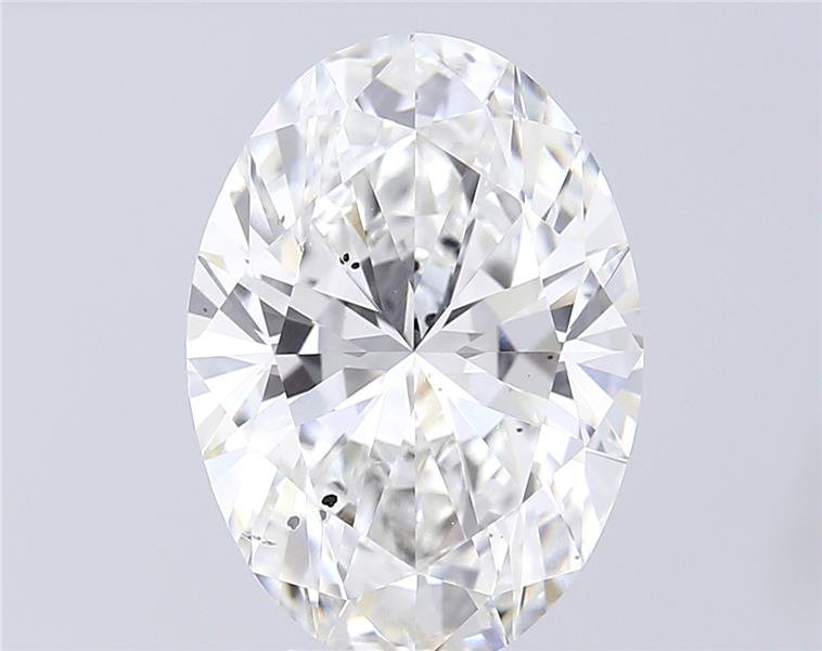5.39 Carat Oval Cut Lab Diamond