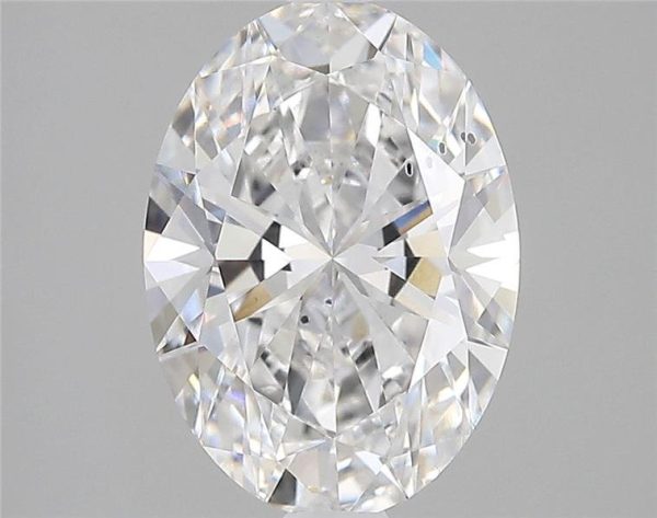 3.51 Carat Oval Cut Lab Diamond