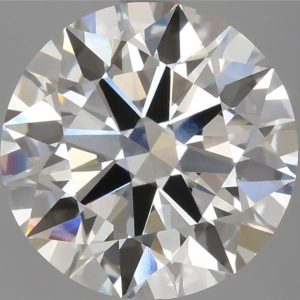 4.37 Carat Round Cut Lab Diamond